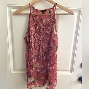 🦋 2 / $27. 🦋 Jacob Size Small Floral Orange & multicolour sleeveless blouse.